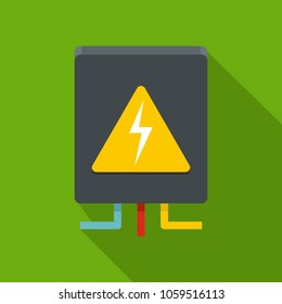 Voltage equipment icon. Flat illustration of voltage equipment vector icon for web