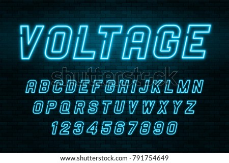 Similar – Image, Stock Photo HOTEL illuminated letters