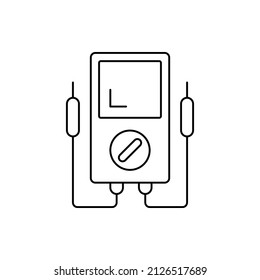 Voltage Tester Electric Meter Icon