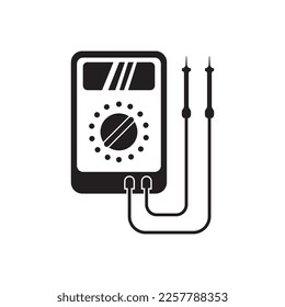 Spannungstestersymbol, Vektorgrafik-Design-Vorlage