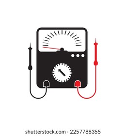 Voltage tester icon, vector illustration design template