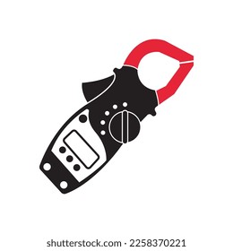 Voltage tester icon, vector illustration design template