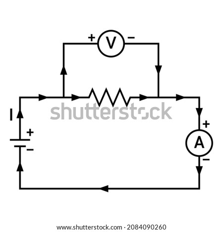 voltmeter and ammeter in a circuit