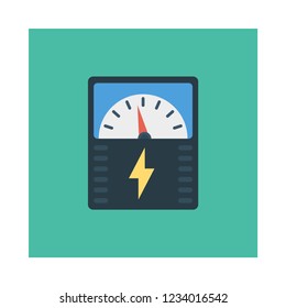 voltmeter.  ampere gauge.
