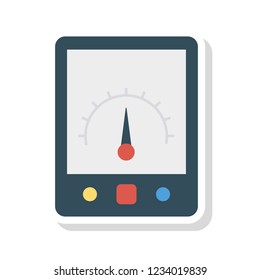 voltmeter. ampere  gauge.  