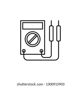 voltmeter, car icon. Can be used for web, logo, mobile app, UI, UX