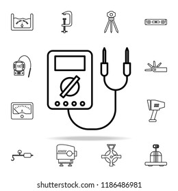 voltmeter icon. Measuring Instruments icons universal set for web and mobile
