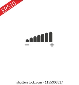 Volume adjustment Icon.