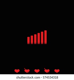 Volume adjustment icon.