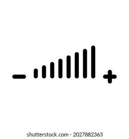 Volume Adjustment Icon for apps and web sites