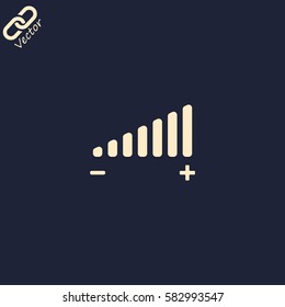 volume adjustment symbol icon