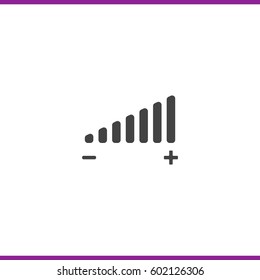 volume adjustment symbol icon