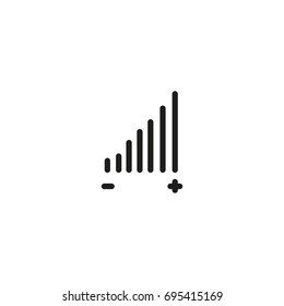 volume adjustment symbol icon