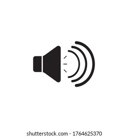 volume bar icon design illustration