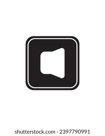 volume button icon, vector best flat icon.