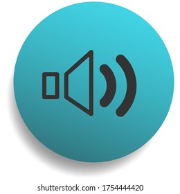 Volume Up Button Sign Or Symbol