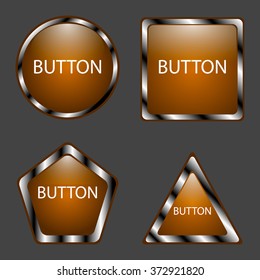 volume buttons  of vector 