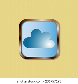 Volume cloud icon