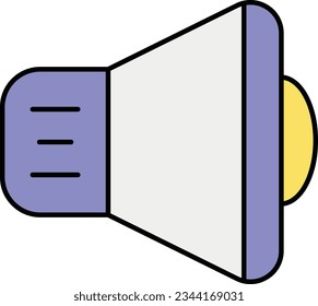  volume color outline icon design style