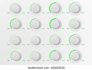 volume control button vector