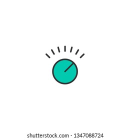 Volume Control icon design. Essential icon vector illustration