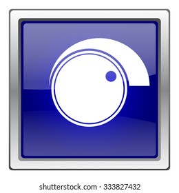 Volume control icon. Internet button on white background. EPS10 vector.
