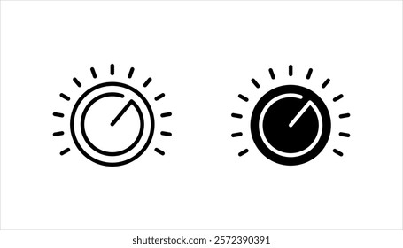 volume control icon set. vector illustration on white background