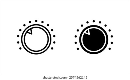 volume control icon set. vector illustration on white background