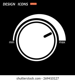 Volume control icon. icon. vector design