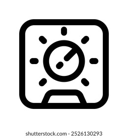 volume control icon. vector line icon for your website, mobile, presentation, and logo design.