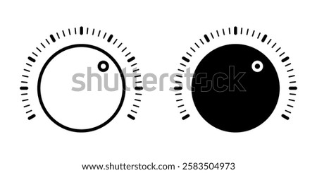 Volume control icons set. for mobile concept and web design on white background