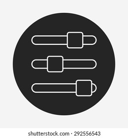 volume control line icon