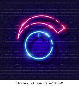 Volume control neon icon. Music glowing sign. Music concept. Vector illustration for Sound recording studio design, advertising, signboards, vocal studio