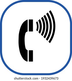 The Volume Control Telephone Sign