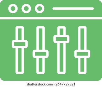 Volume Control vector icon. Can be used for printing, mobile and web applications.