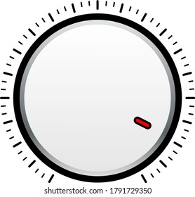 Control de volumen. Icono de contorno del vector.