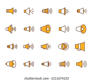 Conjunto de iconos de diseño de volumen. Iconos vectoriales de línea delgada para conceptos móviles y aplicaciones web. Iconos de primera calidad en un estilo plano de moda. Colección del logotipo del esquema de color de alta calidad
