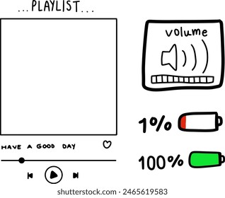 Volume up and down volume drawing window