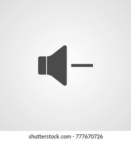 Volume down icon