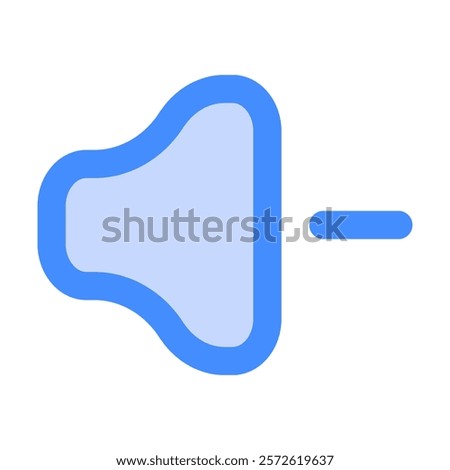 volume down icon vector illustration style