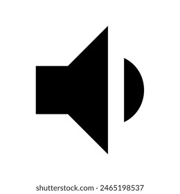 Volume down indicator icon vector design in eps 10