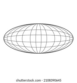 Volume of ellipsoid shape formula