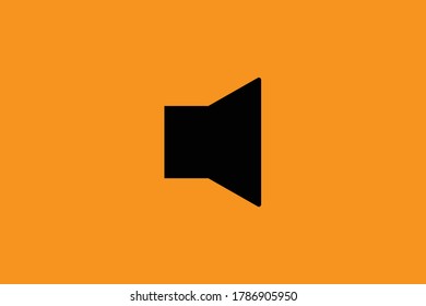 Lautstärke gefüllte Symbole wie Lautstärke, Lautsprecher, Lautsprecher gefülltes Audio-Tool. Lautsprecher-Icon-Set-Vektorgrafik. Lautstärkensymbol. Lautsprechersymbol, Vektorgrafik