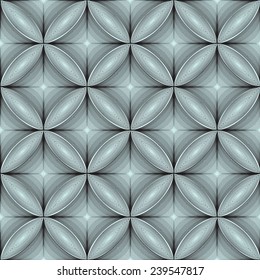 volume floral abstract 3d background seamless pattern