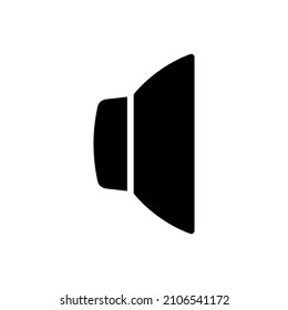 volume glyph icon vectorIsolated on white background