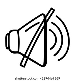 Icono dibujado a mano por volumen para uso premium 