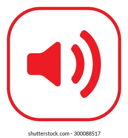 Volume high icon. vector design.