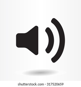 Volume high icon. vector design.