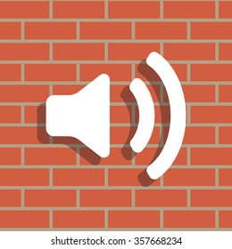 Volume high icon. vector design.