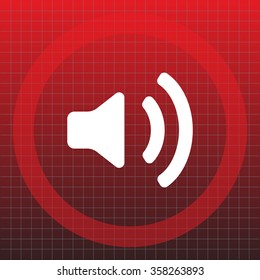 Volume high icon. vector design.